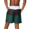 Michigan State Spartans NCAA Mens 3 Stripe Big Logo Swimming Trunks