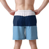 North Carolina Tar Heels NCAA Mens 3 Stripe Big Logo Swimming Trunks