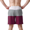 Texas A&M Aggies NCAA Mens 3 Stripe Big Logo Swimming Trunks