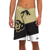 Colorado Buffaloes NCAA Mens Color Dive Boardshorts