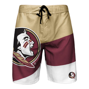 Florida State Seminoles NCAA Mens Color Dive Boardshorts