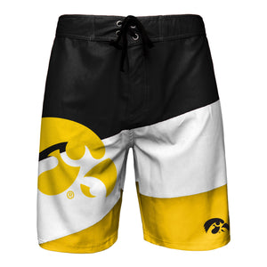 Iowa Hawkeyes NCAA Mens Color Dive Boardshorts