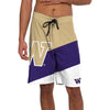 Washington Huskies NCAA Mens Color Dive Boardshorts