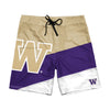 Washington Huskies NCAA Mens Color Dive Boardshorts