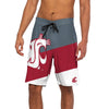 Washington State Cougars NCAA Mens Color Dive Boardshorts