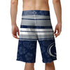 Penn State Nittany Lions NCAA Mens Hibiscus Boardwalk Stripe Boardshorts