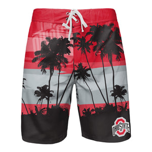 Ohio State Buckeyes NCAA Mens Sunset Boardshorts
