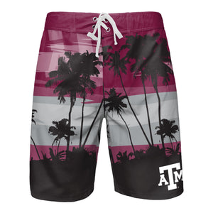 Texas A&M Aggies NCAA Mens Sunset Boardshorts