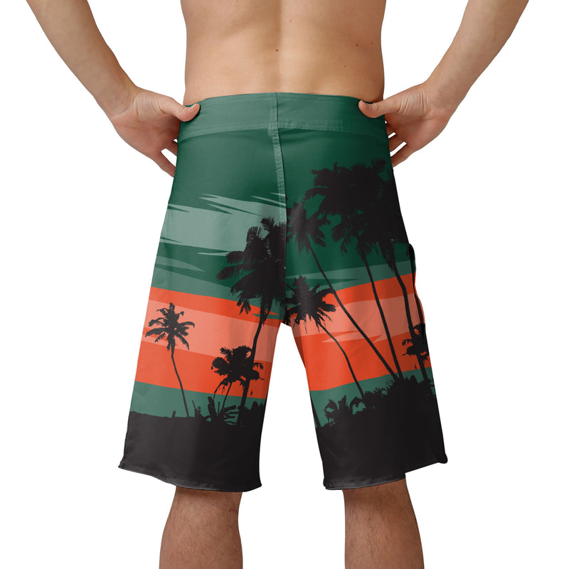 Miami Hurricanes Team-Issued White and Pink Shorts from the