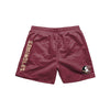 Florida State Seminoles NCAA Mens Solid Wordmark 5.5" Swimming Trunks