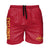 Iowa State Cyclones NCAA Mens Solid Wordmark 5.5" Swimming Trunks