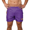 LSU Tigers NCAA Mens Solid Wordmark 5.5" Swimming Trunks