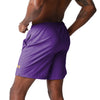 LSU Tigers NCAA Mens Solid Wordmark Traditional Swimming Trunks