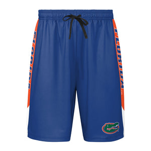 Florida Gators NCAA Mens Side Stripe Training Shorts