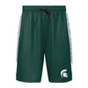 Michigan State Spartans NCAA Mens Side Stripe Training Shorts