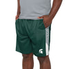 Michigan State Spartans NCAA Mens Side Stripe Training Shorts