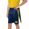 Michigan Wolverines NCAA Mens Side Stripe Training Shorts