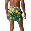 Baylor Bears NCAA Mens Floral Slim Fit 5.5" Swimming Suit Trunks