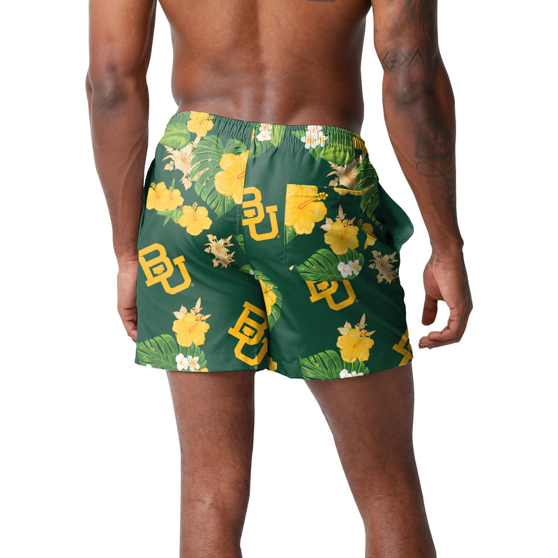 Men's Green Baylor Bears Pocketed Shorts