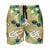 Georgia Tech Yellow Jackets NCAA Mens Floral Slim Fit 5.5" Swimming Suit Trunks