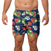 Gonzaga Bulldogs NCAA Mens Floral Slim Fit 5.5" Swimming Suit Trunks