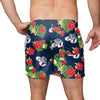 Gonzaga Bulldogs NCAA Mens Floral Slim Fit 5.5" Swimming Suit Trunks