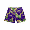 James Madison Dukes NCAA Mens Floral Swimming Trunks