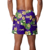 James Madison Dukes NCAA Mens Floral Swimming Trunks