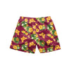 Minnesota Golden Gophers NCAA Mens Floral Slim Fit 5.5" Swimming Suit Trunks