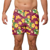 Minnesota Golden Gophers NCAA Mens Floral Slim Fit 5.5" Swimming Suit Trunks