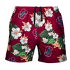 Stanford Cardinal NCAA Mens Floral Slim Fit 5.5" Swimming Suit Trunks