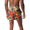 Syracuse Orange NCAA Mens Floral Slim Fit 5.5" Swimming Suit Trunks