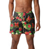 Maryland Terrapins NCAA Mens Floral Slim Fit 5.5" Swimming Suit Trunks