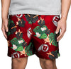 Utah Utes NCAA Mens Floral Slim Fit 5.5" Swimming Suit Trunks