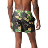 Vanderbilt Commodores NCAA Mens Floral Slim Fit 5.5" Swimming Suit Trunks