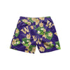 Washington Huskies NCAA Mens Original Floral Slim Fit 5.5" Swimming Suit Trunks