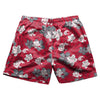 Washington State Cougars NCAA Mens Hibiscus Slim Fit 5.5" Swimming Trunks