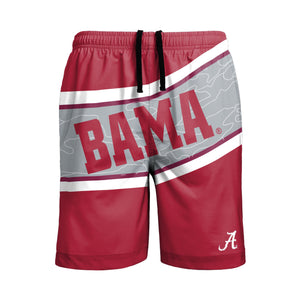 Alabama Crimson Tide NCAA Mens Big Wordmark Swimming Trunks