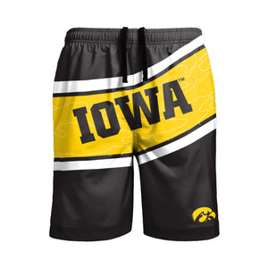 Iowa Hawkeyes NCAA Mens Big Wordmark Swimming Trunks