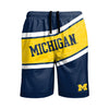 Michigan Wolverines NCAA Mens Big Wordmark Swimming Trunks