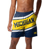 Michigan Wolverines NCAA Mens Big Wordmark Swimming Trunks