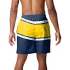 Michigan Wolverines NCAA Mens Big Wordmark Swimming Trunks