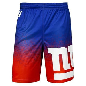 New York Giants NFL 2016 Gradient Polyester Shorts