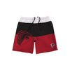 Atlanta Falcons NFL Mens 3 Stripe Big Logo Swimming Trunks