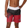 Atlanta Falcons NFL Mens 3 Stripe Big Logo Swimming Trunks