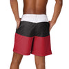 Atlanta Falcons NFL Mens 3 Stripe Big Logo Swimming Trunks