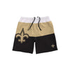 New Orleans Saints NFL Mens 3 Stripe Big Logo Swimming Trunks