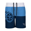 Tennessee Titans NFL Mens 3 Stripe Big Logo Swimming Trunks