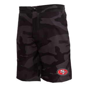 San Francisco 49ers NFL Mens Nightcap Camo Walking Shorts
