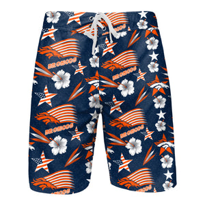 Denver Broncos NFL Mens Americana Boardshorts